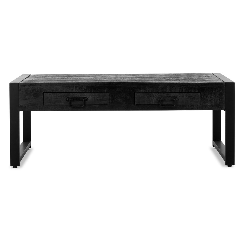 Salontafel Britt Zwart met Laden 120