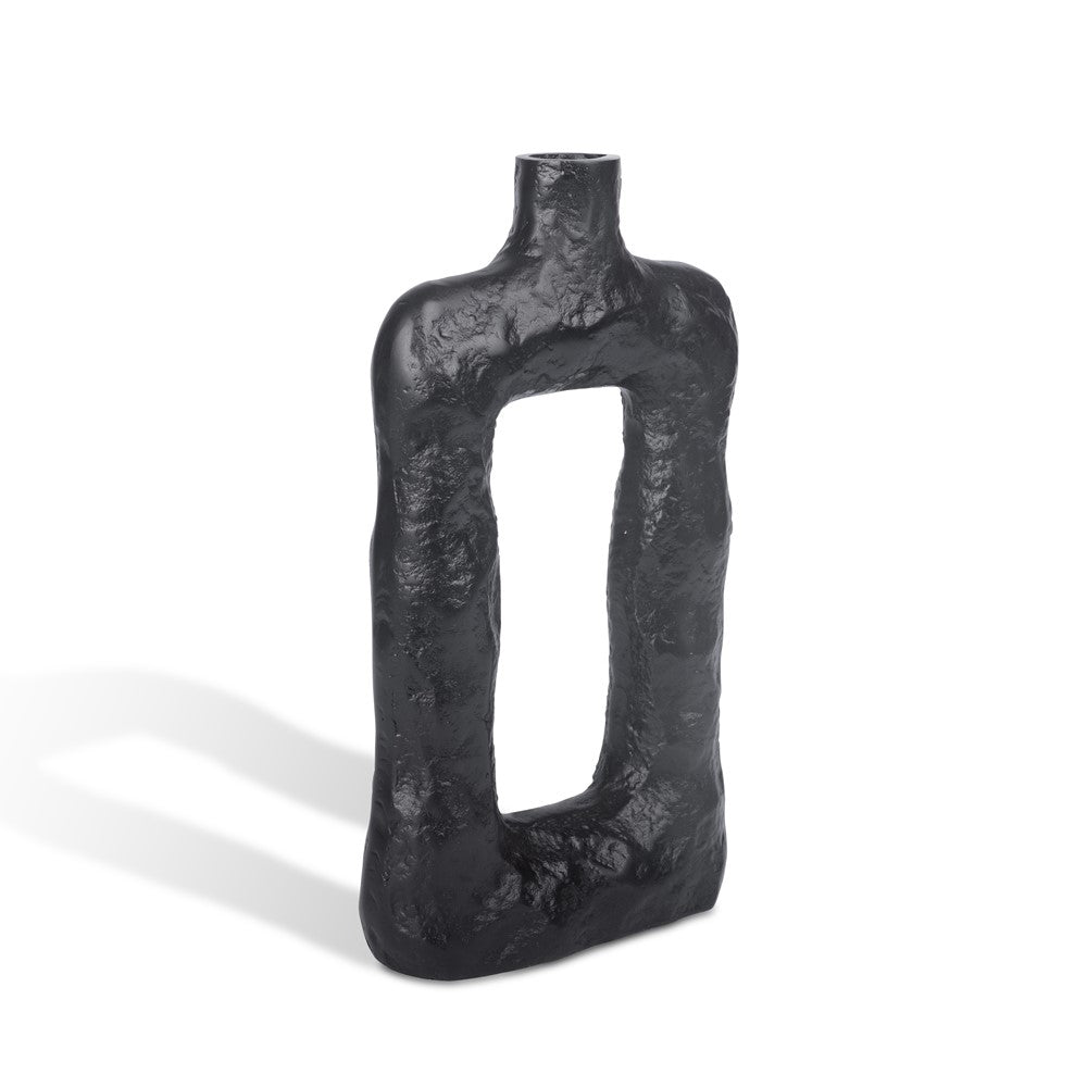 Vase Langwerpige Zwart