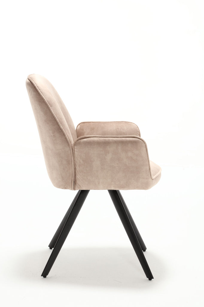 Eetkamerstoel Nova | Beige (Set van 2)