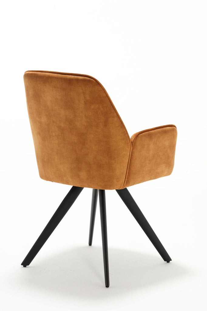 Eetkamerstoel Nova | Goud (Set van 2)