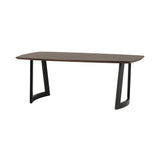 Eetkamertafel 220, Mango Donker Walnoot