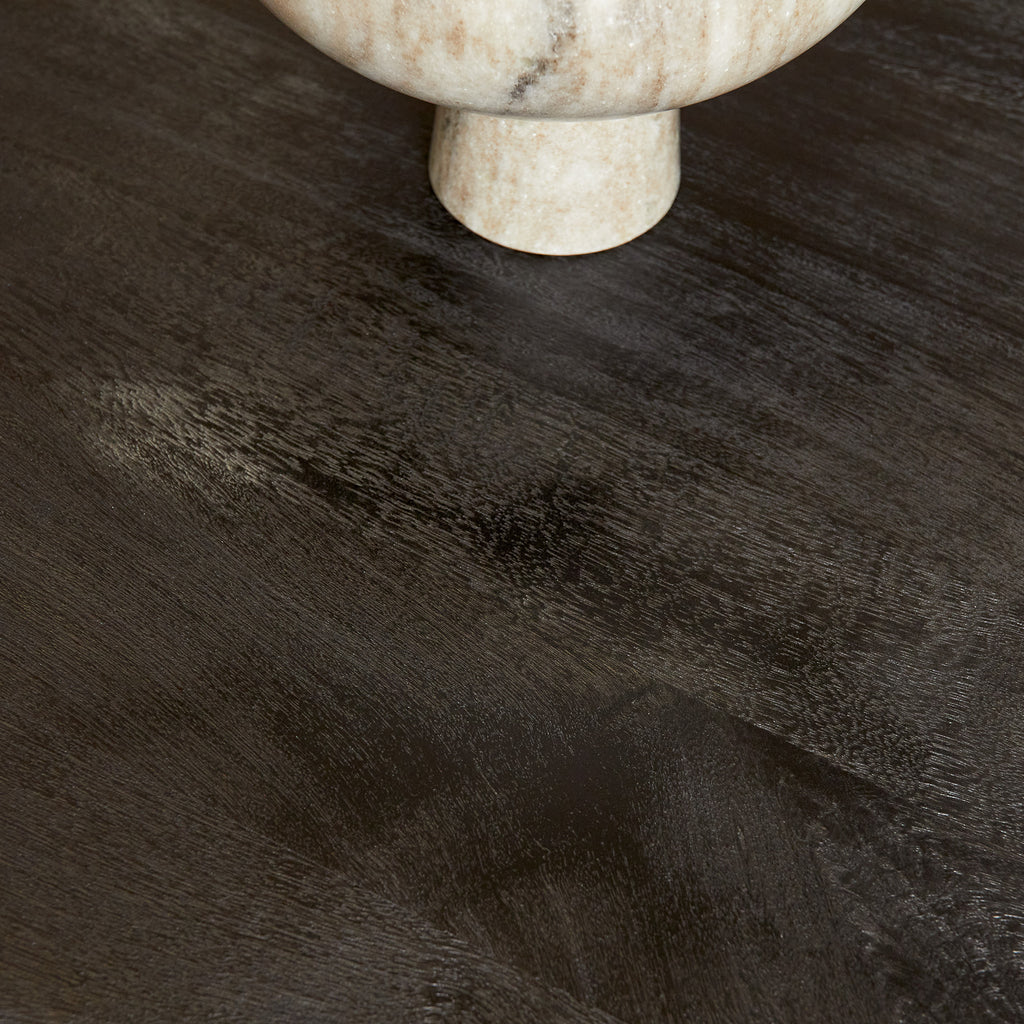 Eetkamertafel Denver Zwart | Ovaal | 180 cm