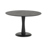 Eetkamertafel Ø120, Zwart