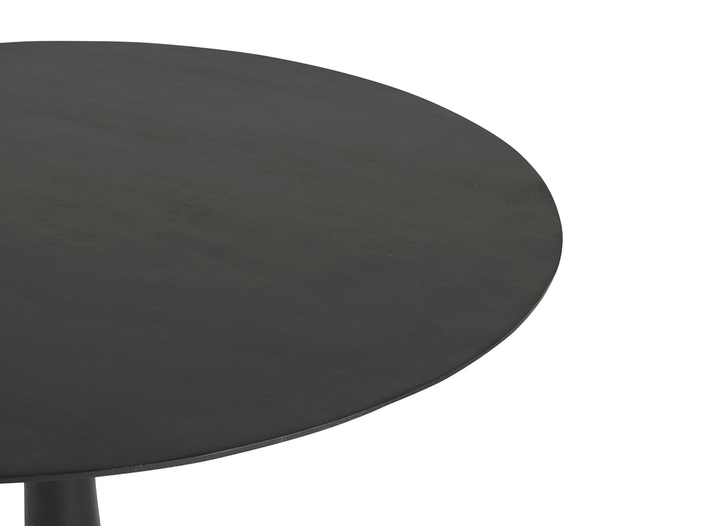Eetkamertafel Ø120, Zwart