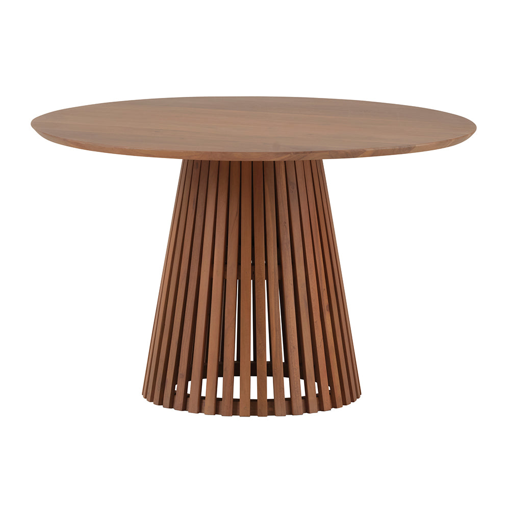 Eettafel Ø130, Acacia Naturale