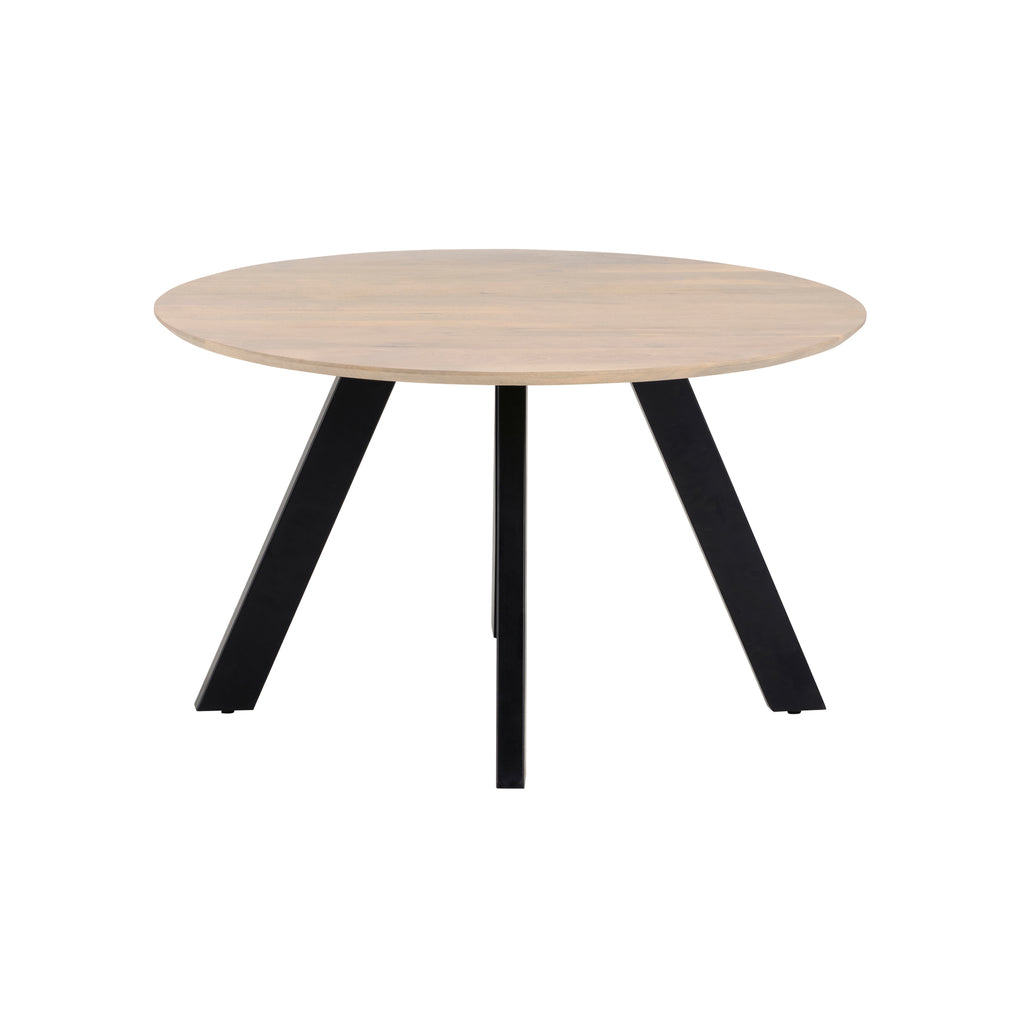 eettafel  Ø130, Mango Ash Blonde