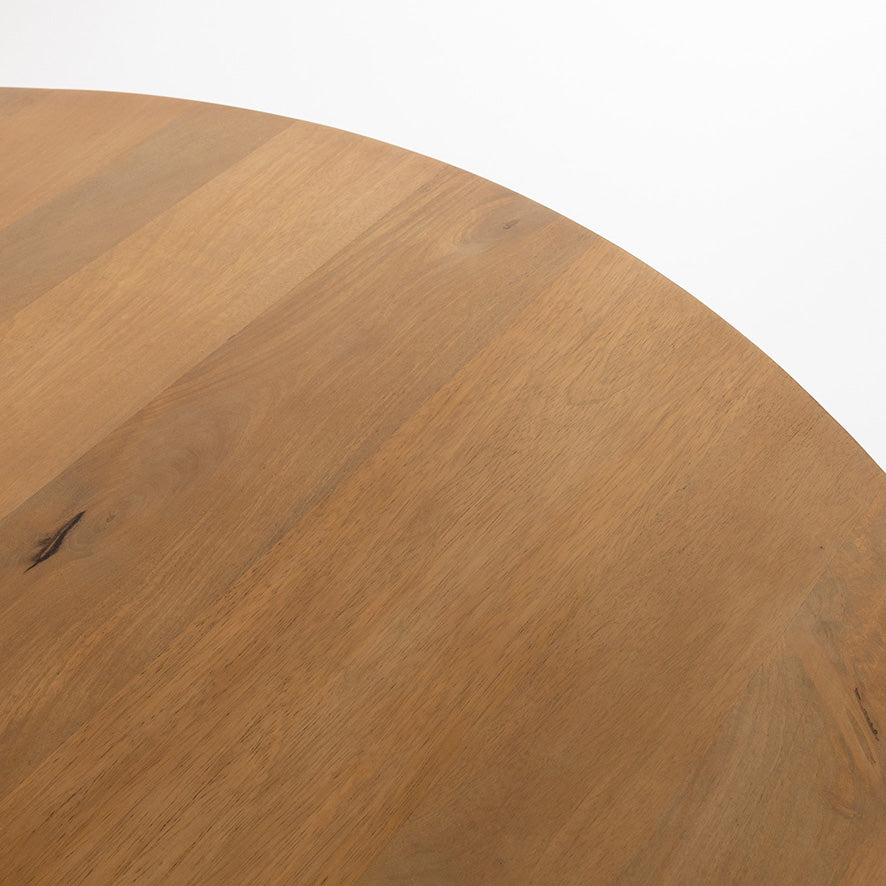 Eettafel  Ø150, Mango Smooth Natural