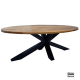 Eettafel ovaal 240
