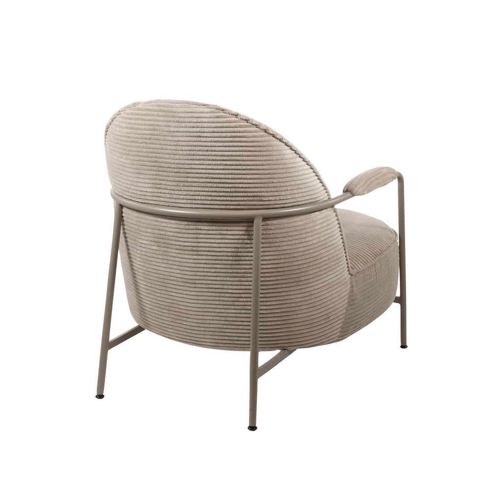 Elton fauteuil - Zand Frame - Rib - Zand