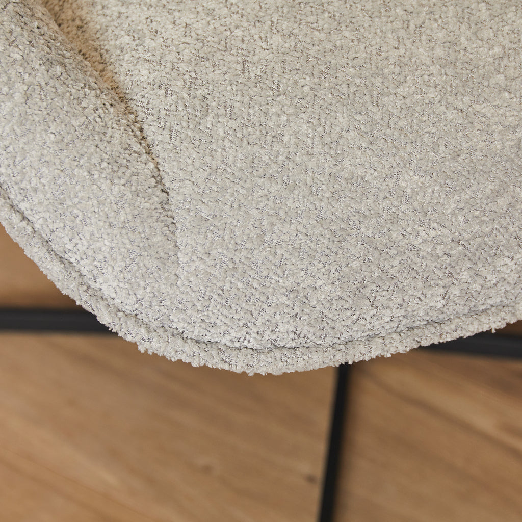Fauteuil Mila | Lichtgrijs