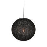 LABEL51 Hanglamp Twist - Zwart - Vlas - M