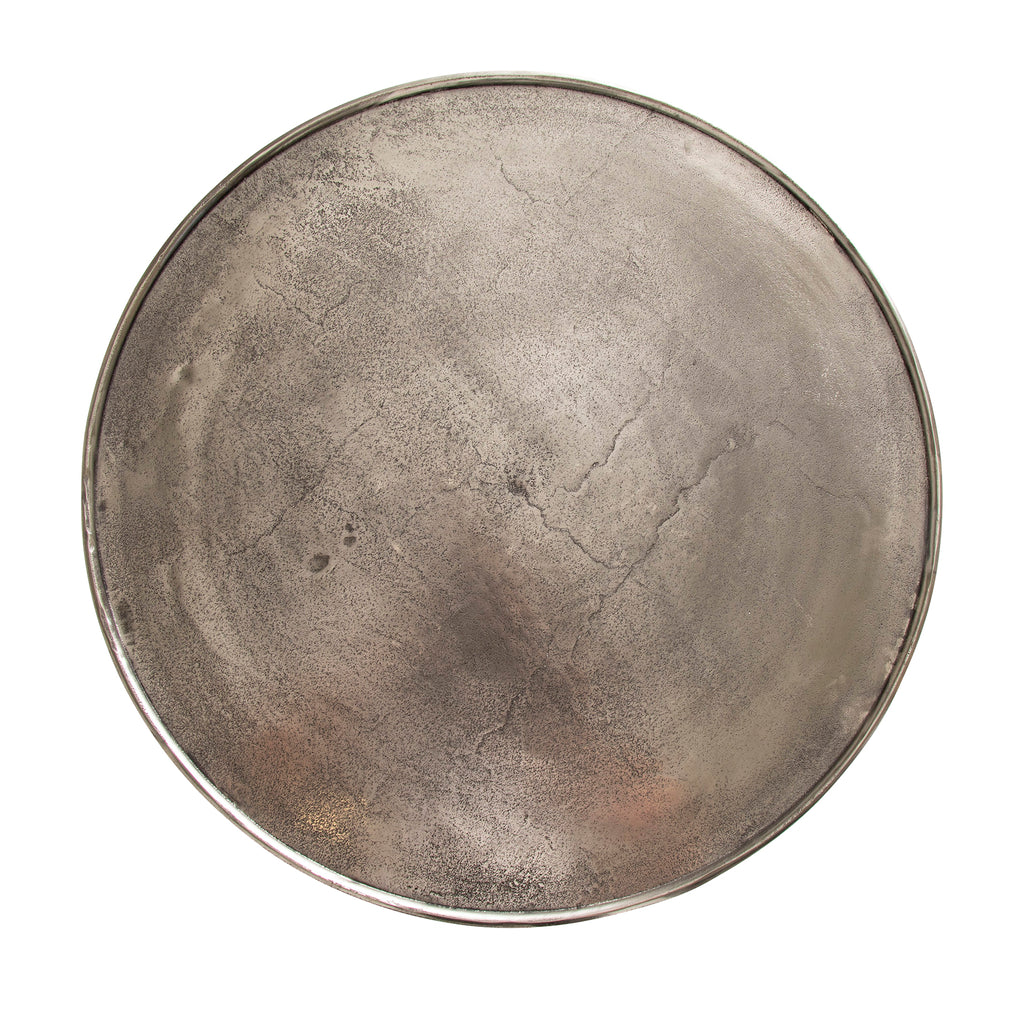 Interlagos salontafel set van 2, Ruw nikkel zwart patina