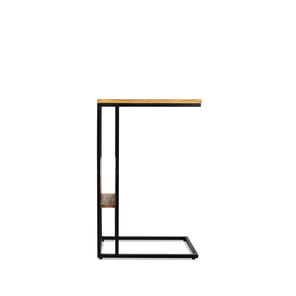 Banktafel met Rek