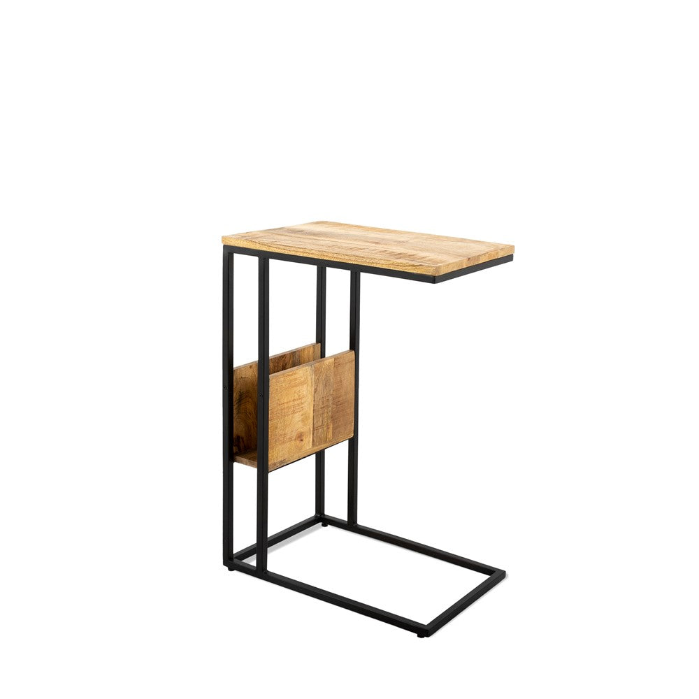 Banktafel met Rek