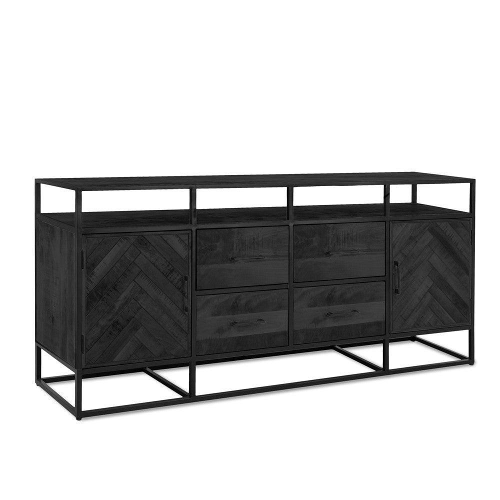 Dressoir Jax Zwart 200