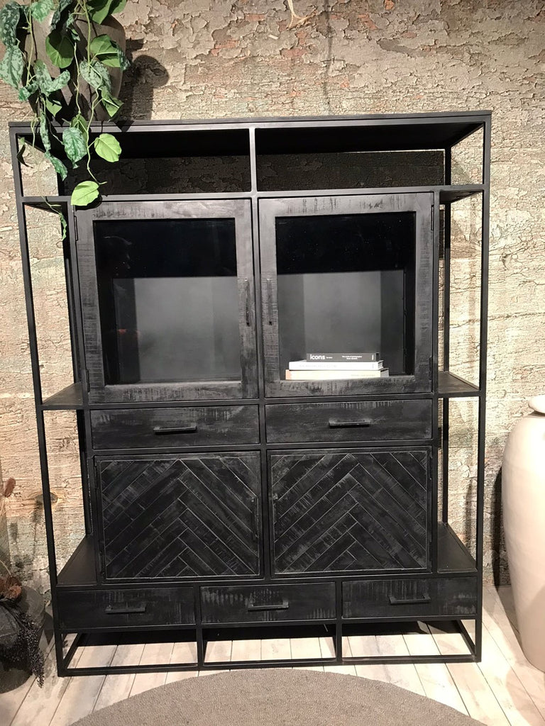 Display cabinet Jax Black