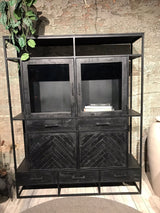 Display cabinet Jax Black