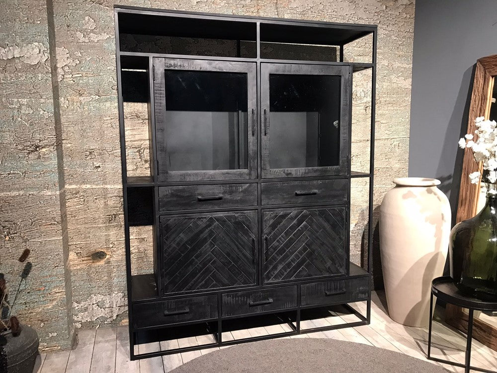 Display cabinet Jax Black