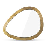 Mirror Organisch Goud Groot