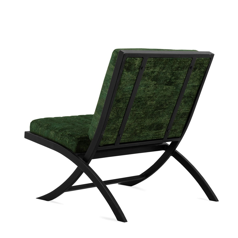 Lounge chair Madrid Malachite green