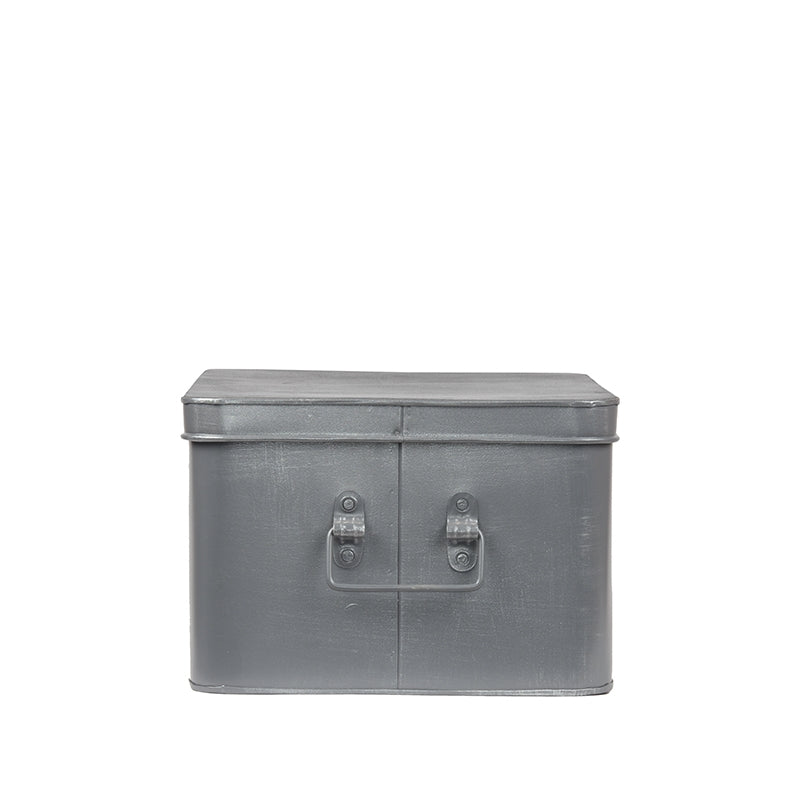 LABEL51 Media Storage Box - Grijs - Metaal - XL