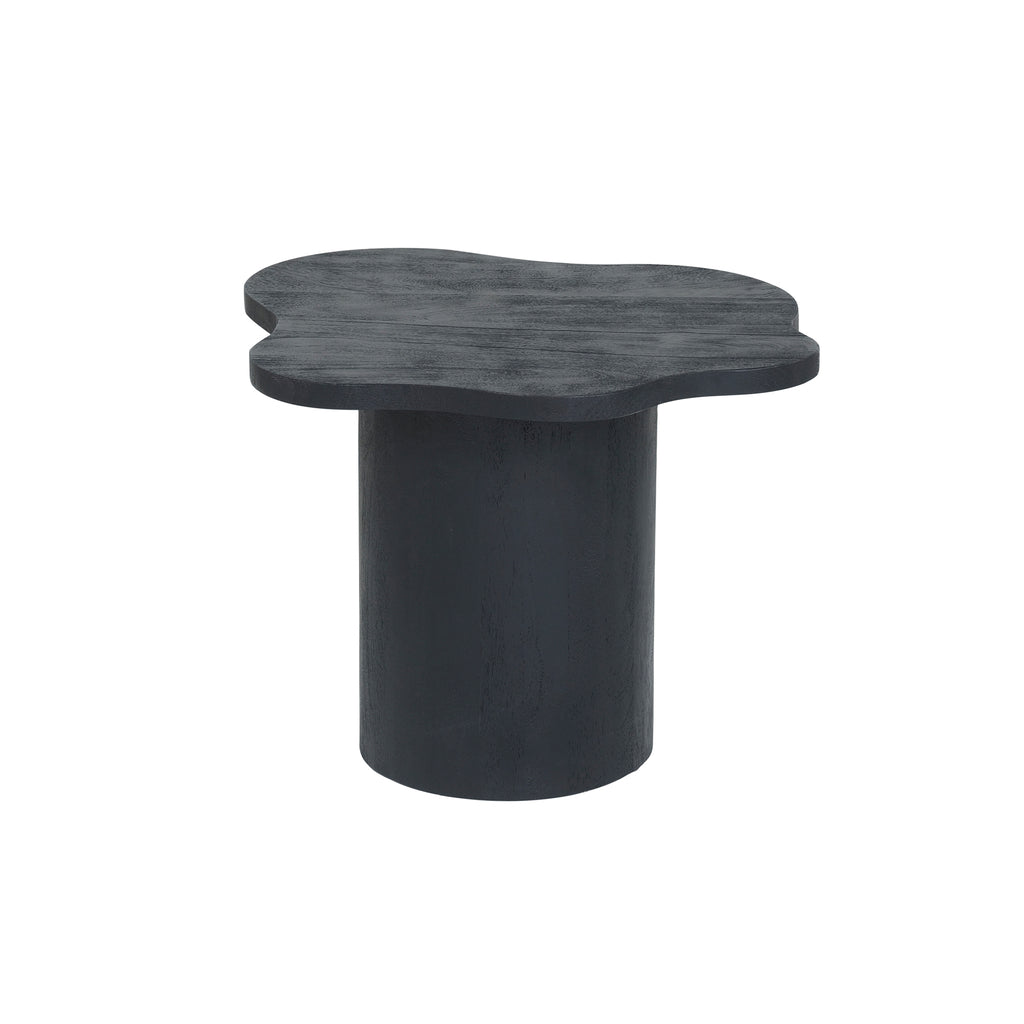 Fiore bijzettafel 65, Zwart