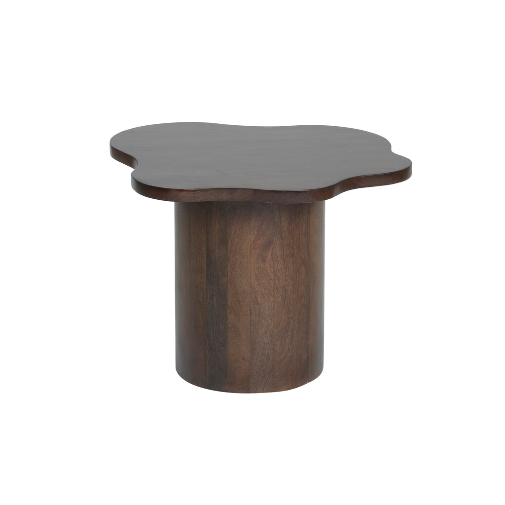 Fiore bijzettafel 65, Mango Bruin Walnoot