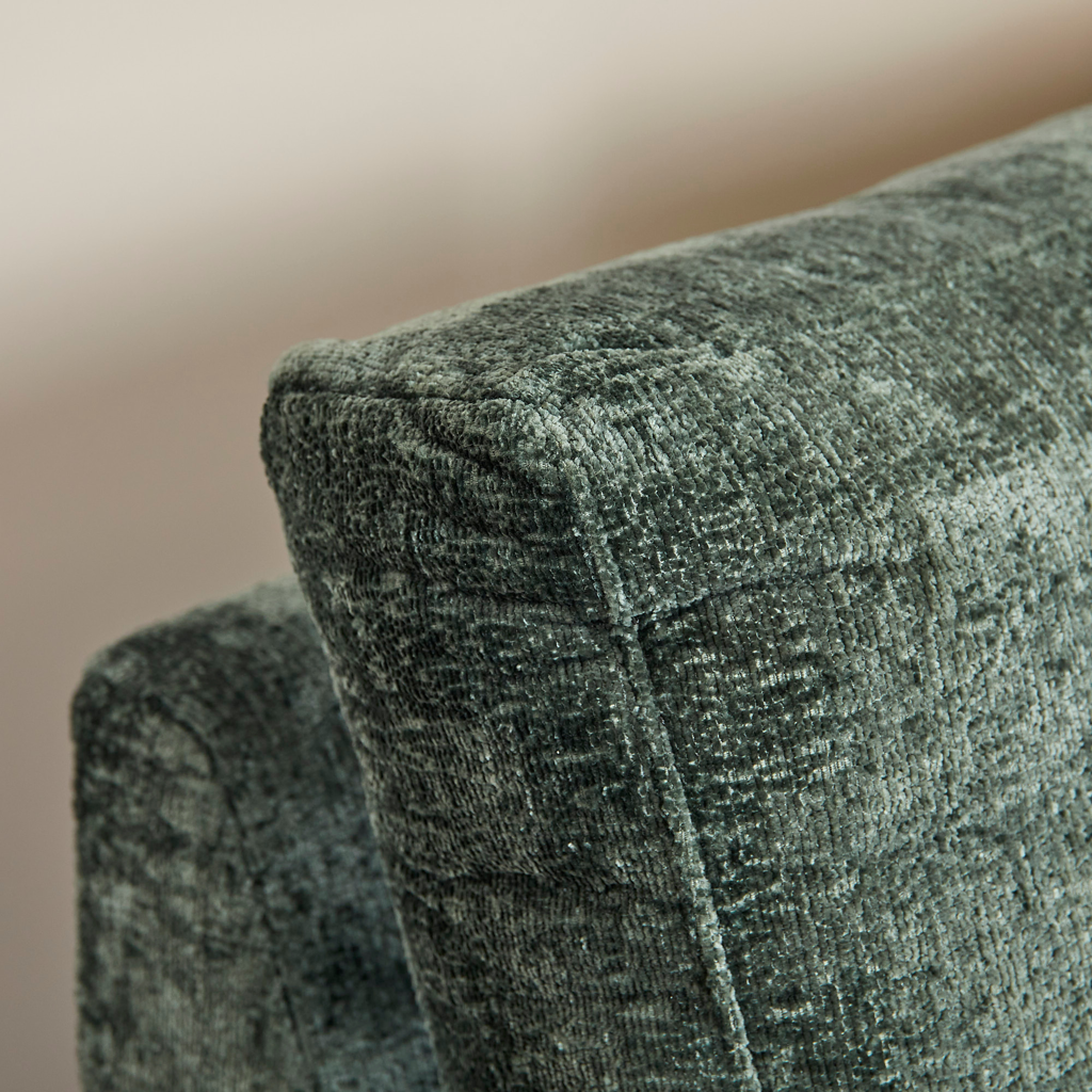 MySofa Alma | Groen | Divan Links + 2,5 zits | 5 jaar garantie