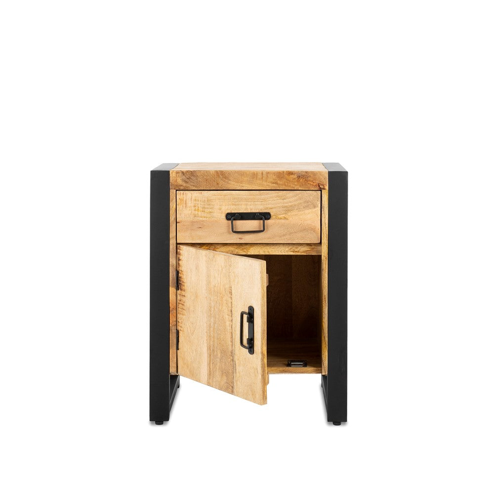 Bedside table Britt door opening naar links.