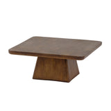Salontafel 80, Mango Bruin Walnoot