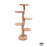 Tree sculpture rond Suar