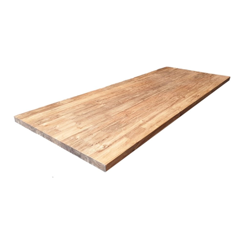 Eetkamertafelblad Massief Teak 200