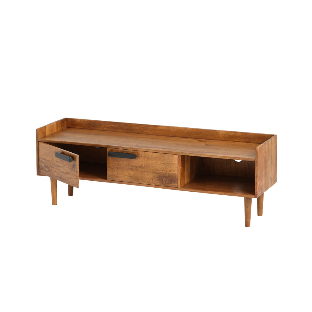 TV Cabinet 150 with 2 doors and 1 open compartment