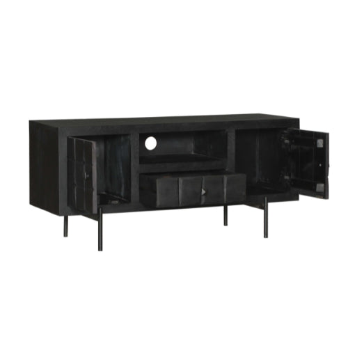 Tv-meubel Brandy Black | 120 cm