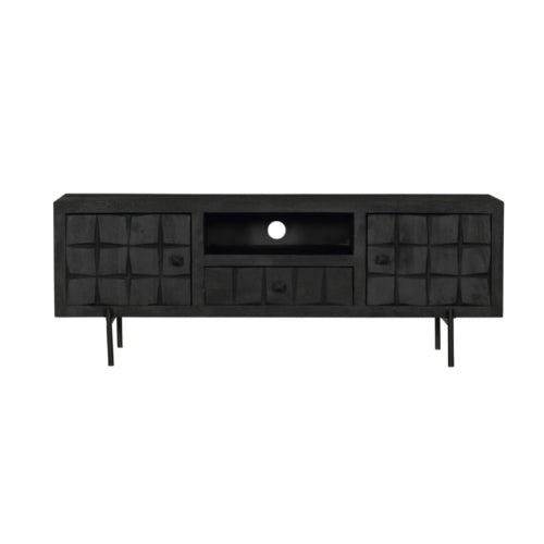 Tv-meubel Brandy Black | 150 cm