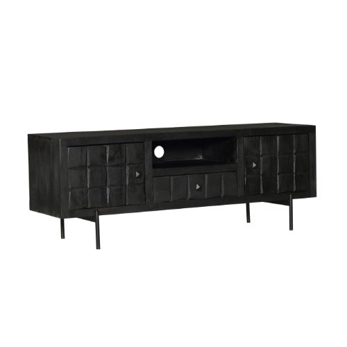 Tv-meubel Brandy Black | 150 cm