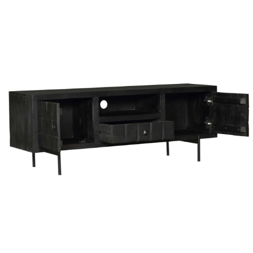 Tv-meubel Brandy Black | 150 cm