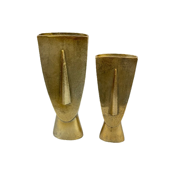 Vaas Fin - Antiek goud | Groot
