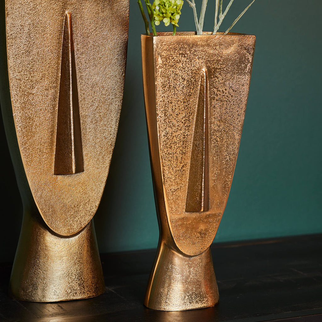 Vaas Fin - Antiek goud | Klein