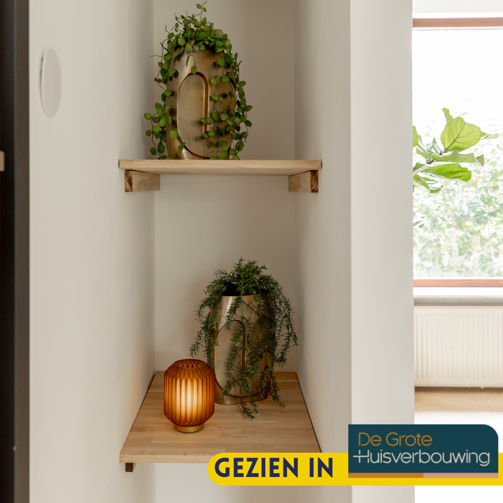 Vaas Grace - Antiek goud | Groot