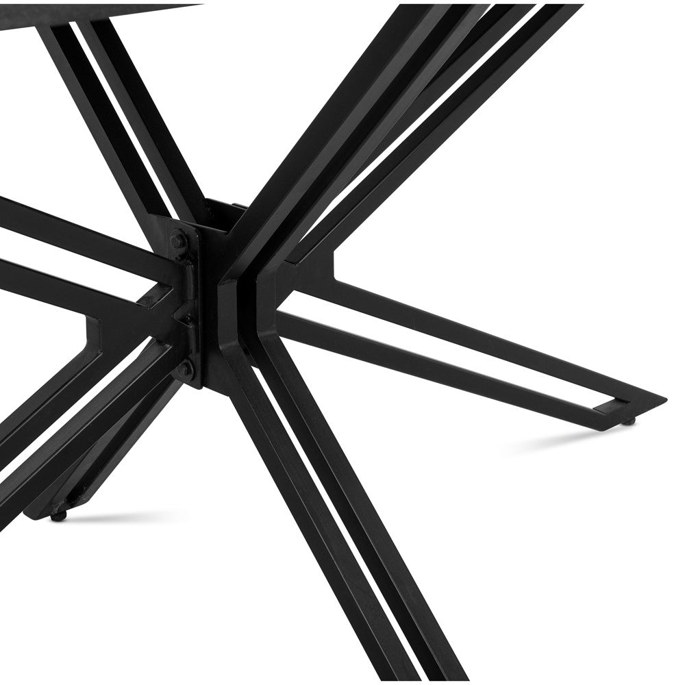 Eettafel Yana Zwart 180
