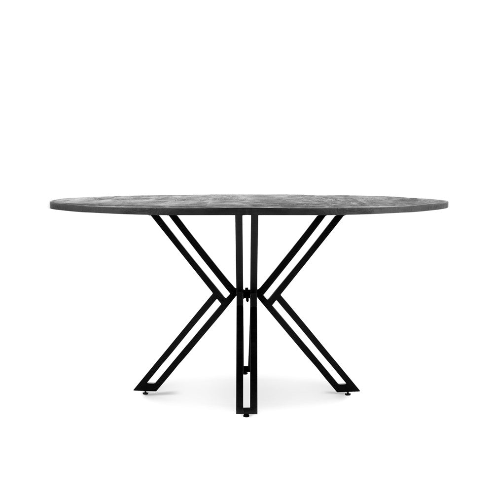 Eettafel rond Yana Black 120
