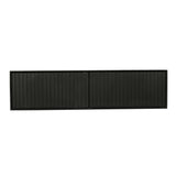 Zwevend tv-meubel Madison Zwart | 120 cm