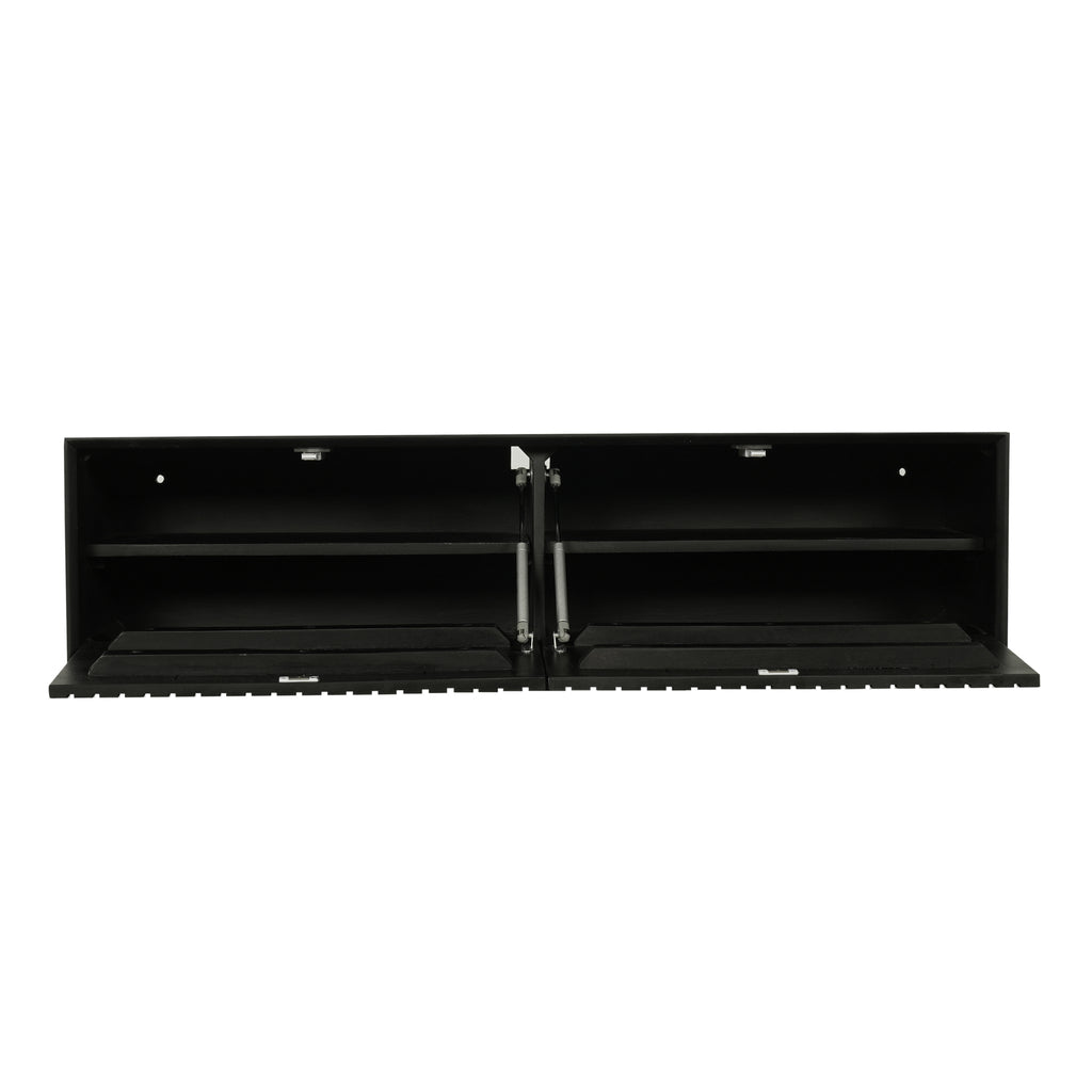Zwevend tv-meubel Madison Zwart | 120 cm