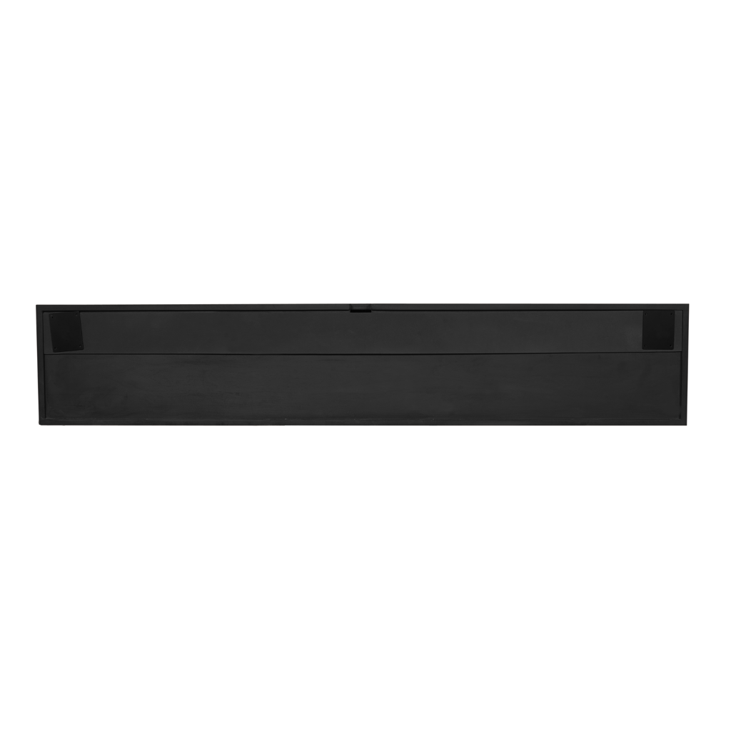 Zwevend tv-meubel Madison Zwart | 160 cm